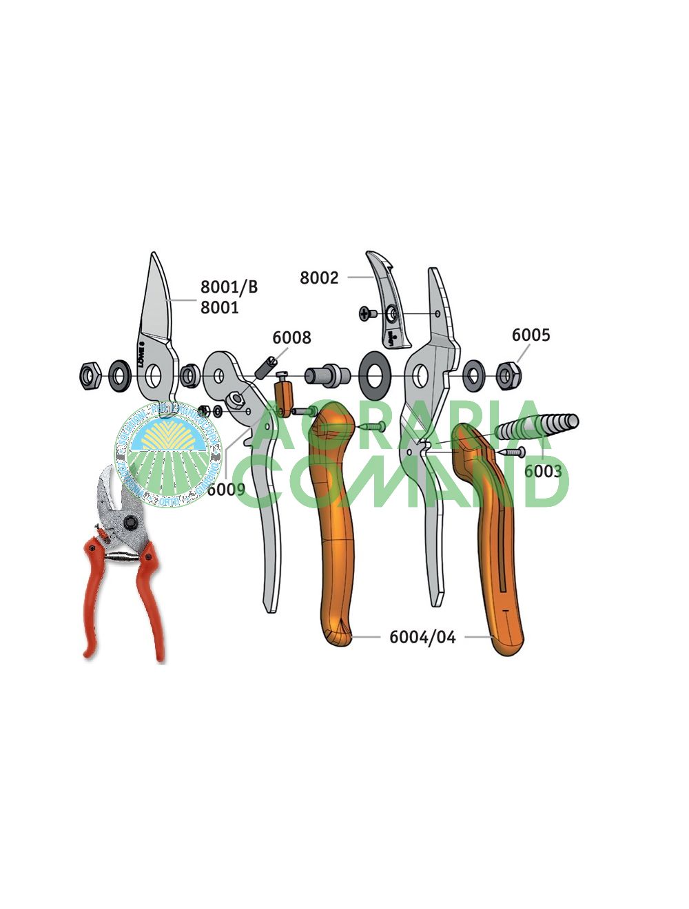 Pièces détachées éclatées Lowe 8 Pièces détachées éclatées Lowe 8