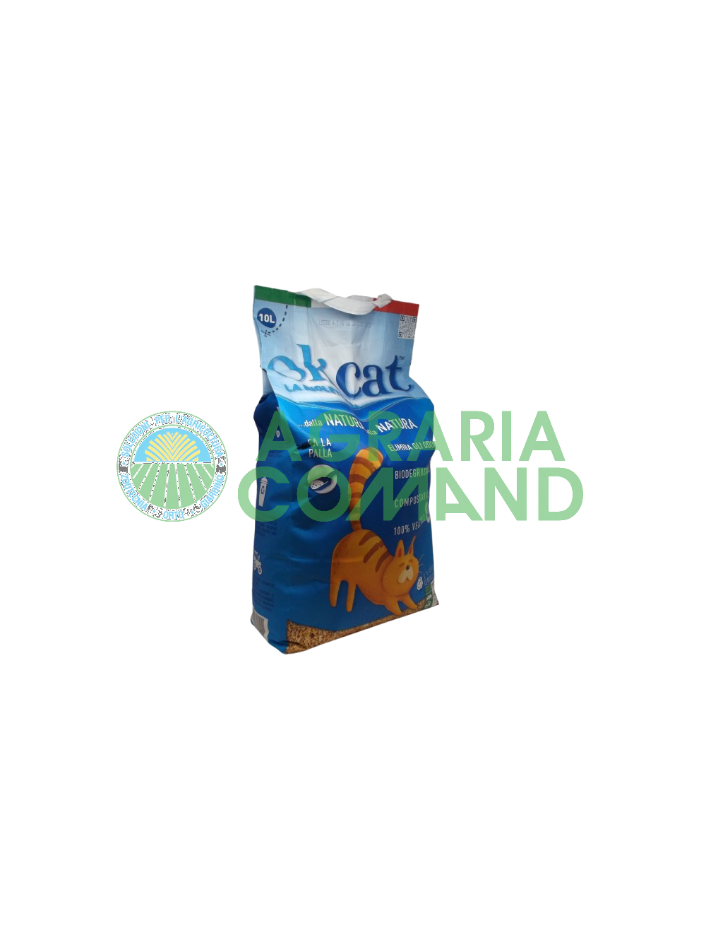 Litière biodégradable OK Cat Plus