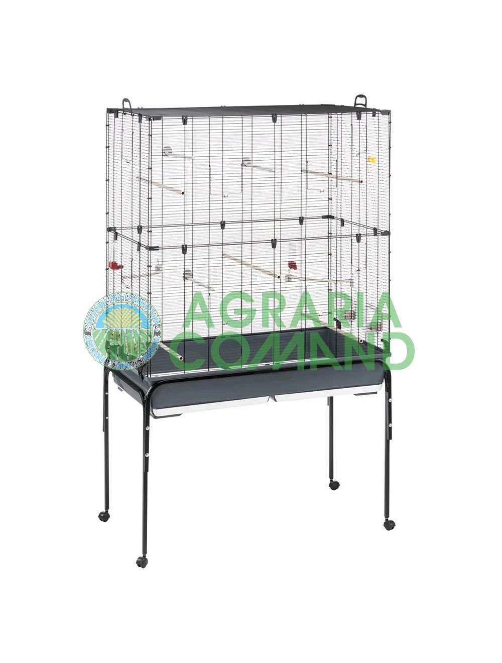 Cage Planeta avec chariot Ferplast Cage Planeta avec chariot Ferplast