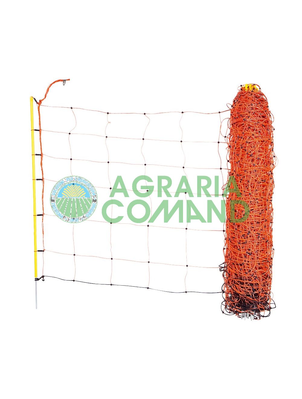 Rouleau de filet orange pour moutons Rouleau de filet orange pour moutons