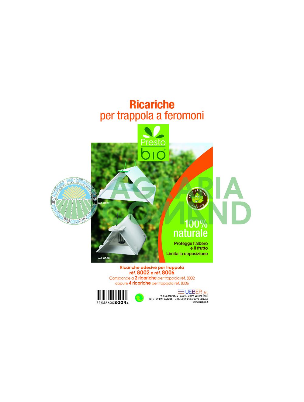 Recharges de pièges à phéromones