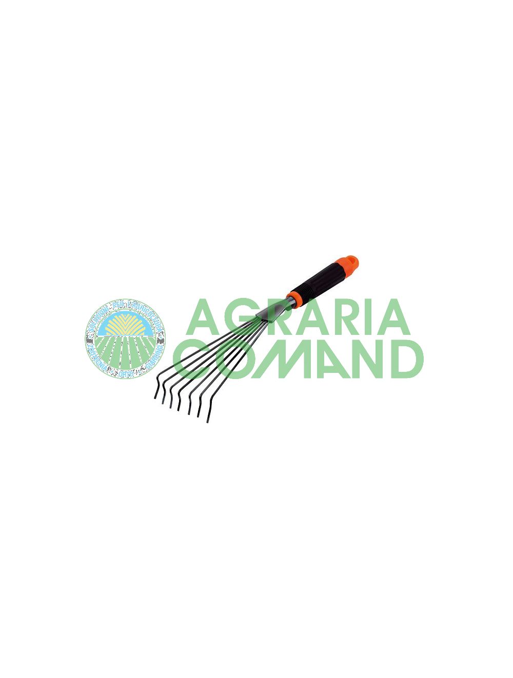 Balai métallique 7 dents rondes