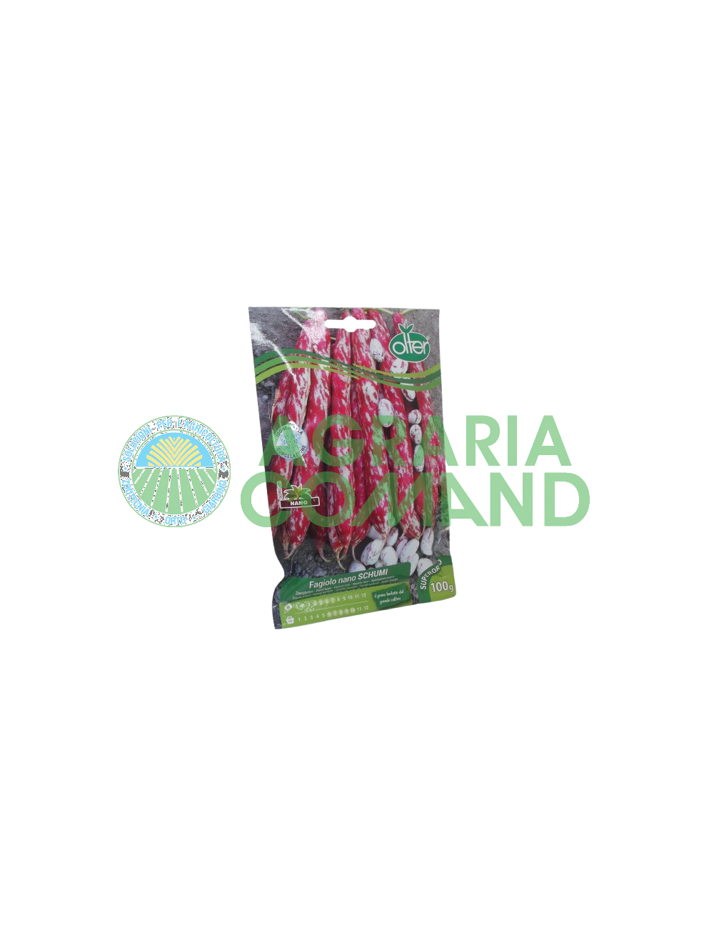 Enveloppe de semences de haricots nains Schumi Olter Enveloppe de semences de haricots nains Schumi Olter