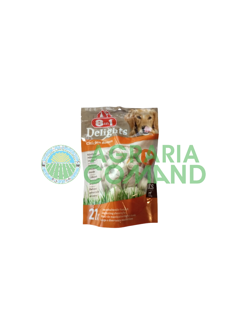 Snack pour chien 8 en 1 Delights (xs) pcs.21 Snack pour chien 8 en 1 Delights (xs) pcs.21