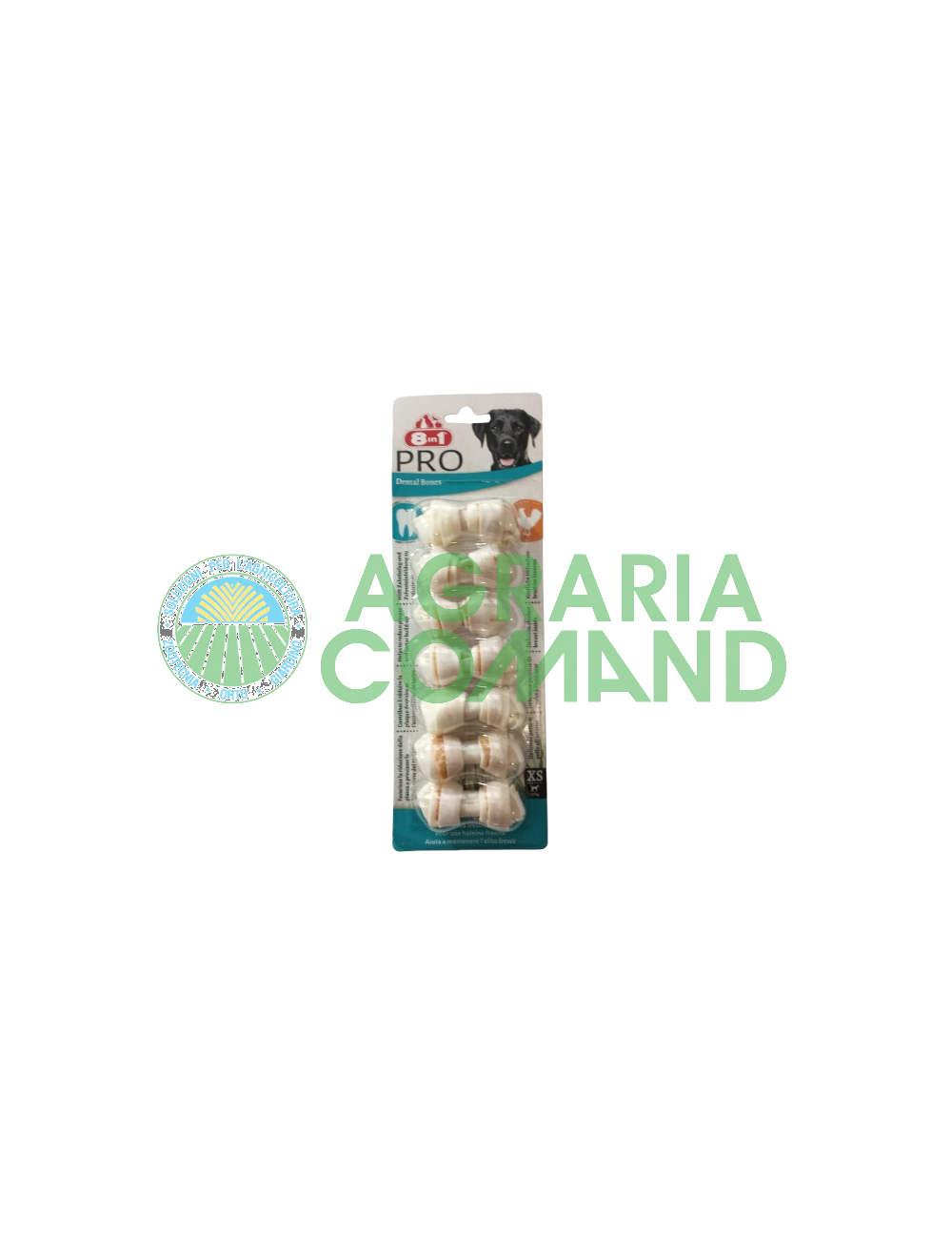 Paquet de 8in1 Pro Dental Bone snacks pour chiens (Small) Paquet de 8in1 Pro Dental Bone snacks pour chiens (Small)