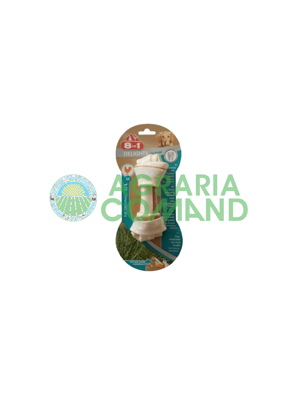 Snack pour chien 8 en 1Delights Pro Dental pcs.1 Snack pour chien 8 en 1Delights Pro Dental pcs.1