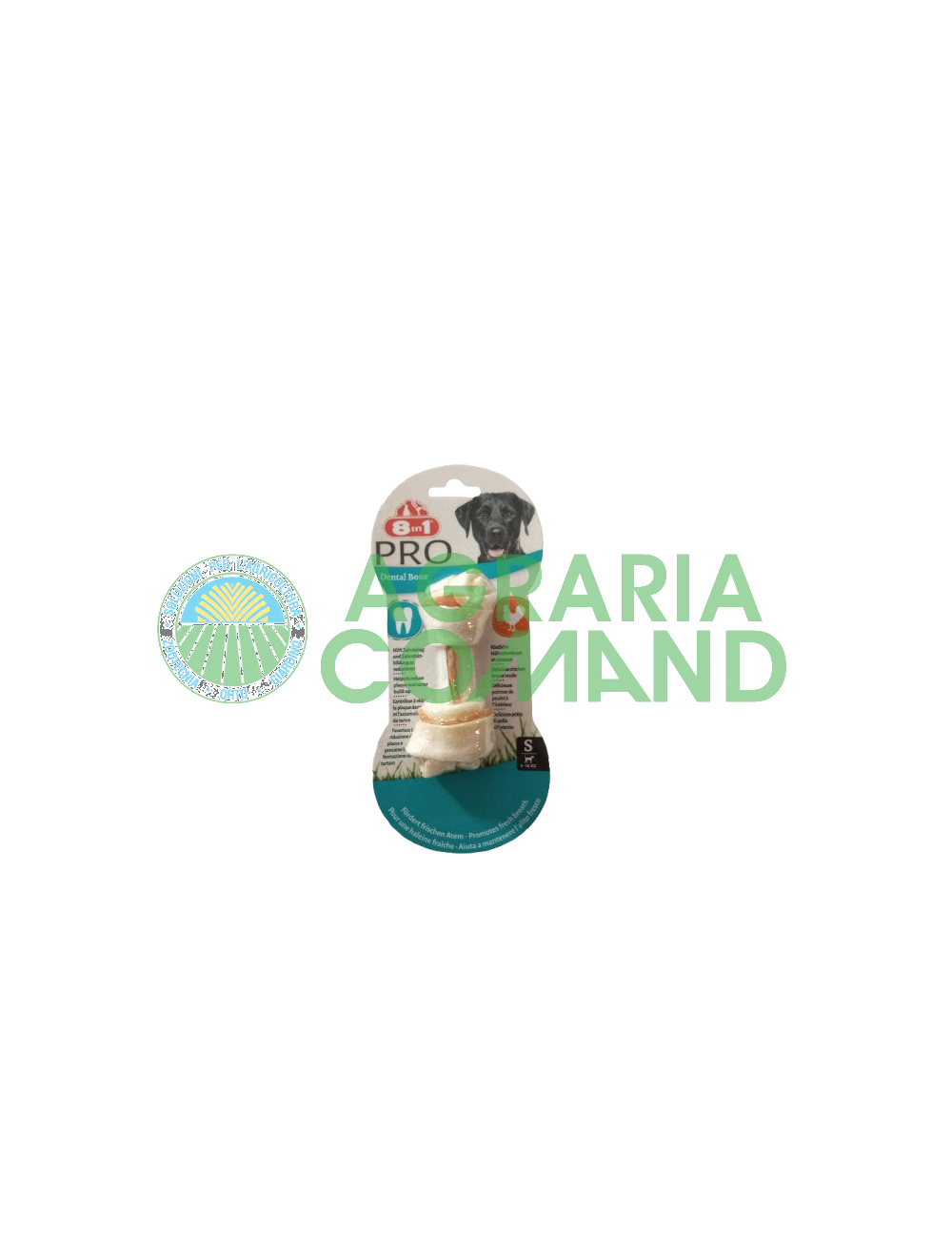 Paquet de 8in1 Pro Dental Bone snacks pour chiens (Small)