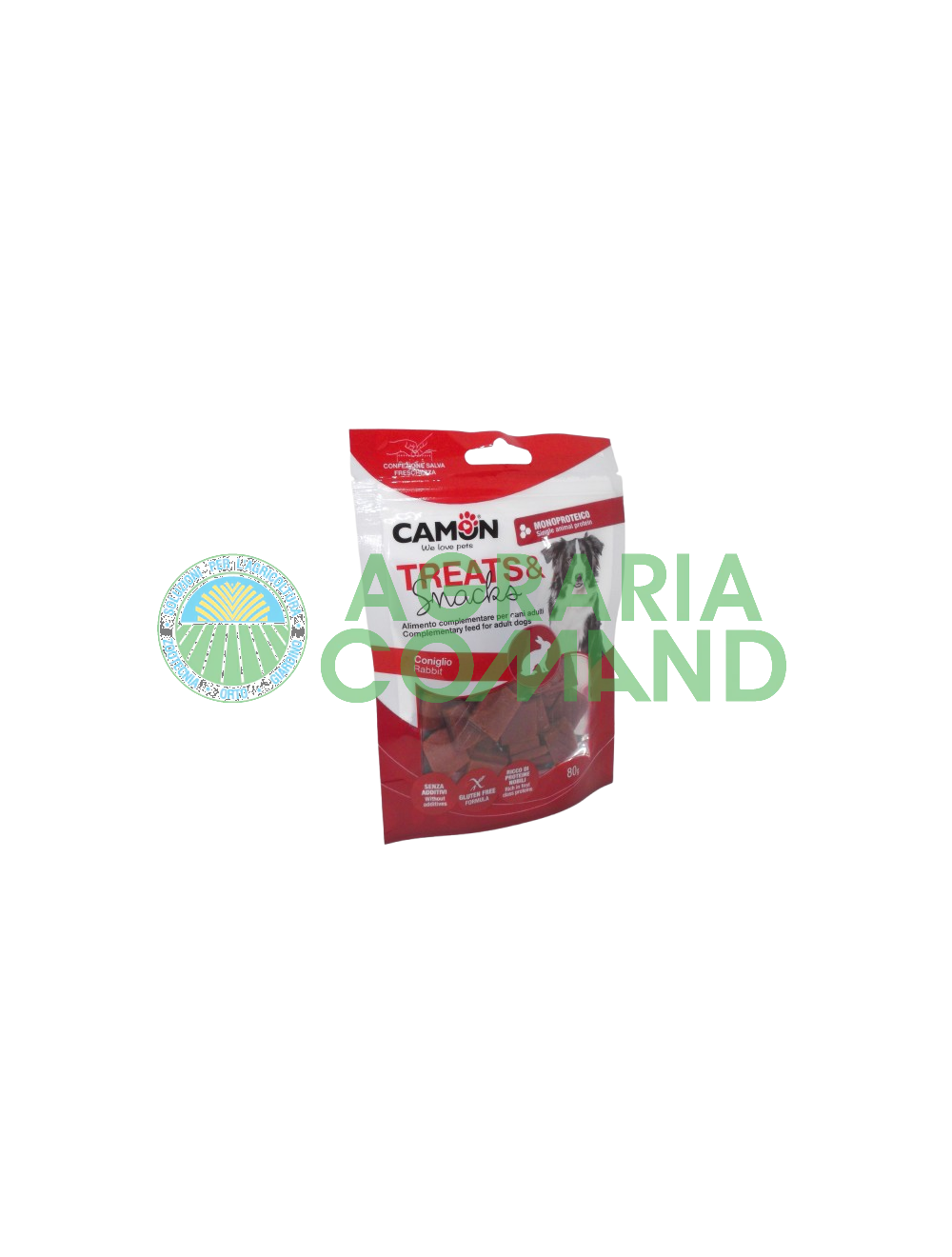 Paquet d'encas pour lapin Camon