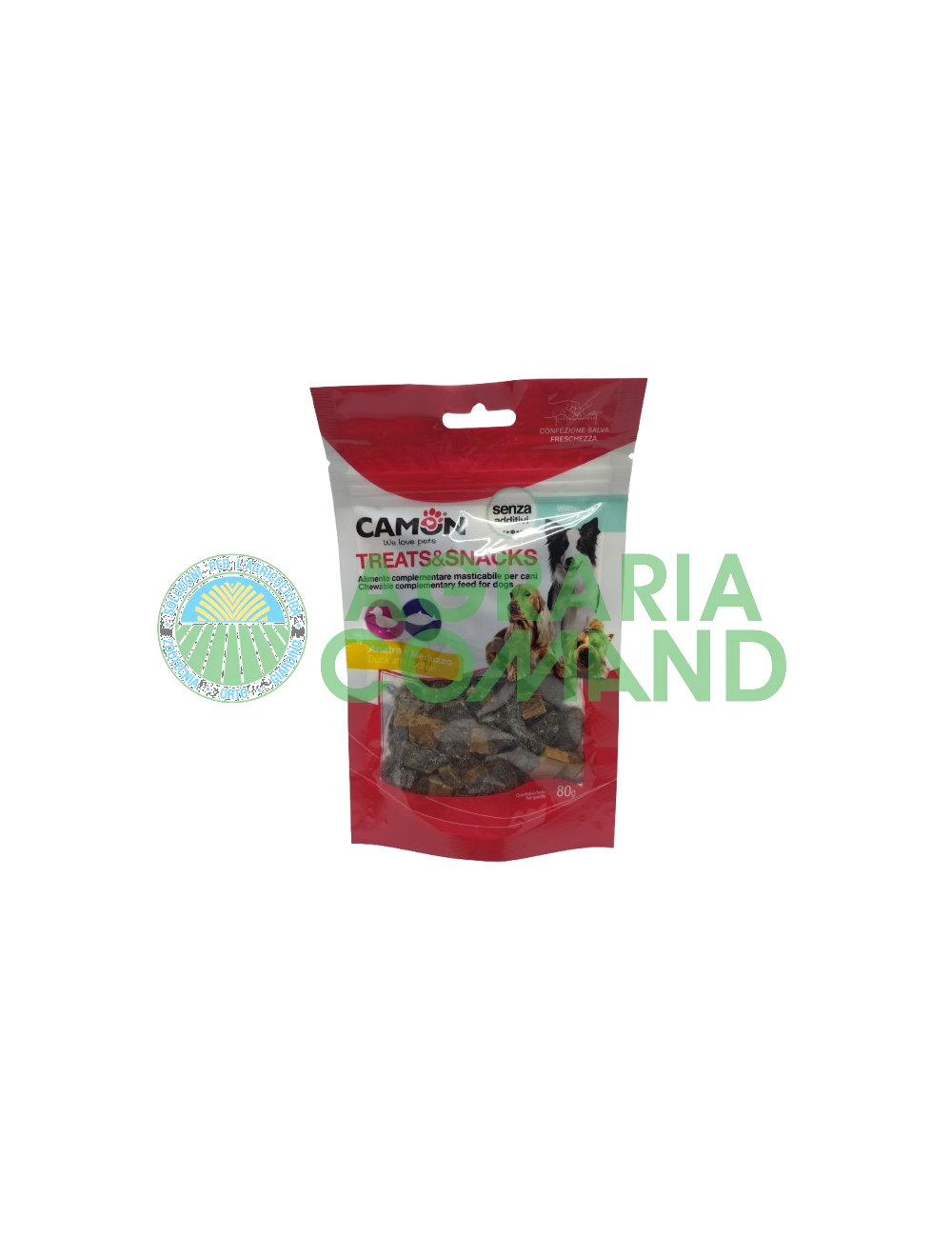 Camon Treats & Snacks Canard & Morue Snacks pour chien Pack