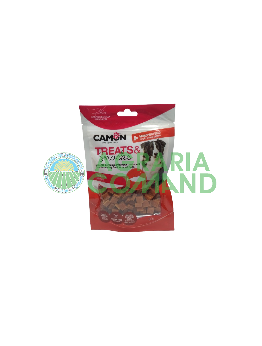 Camon Treats & Snacks Pack Snack au saumon pour chiens Camon Treats & Snacks Pack Snack au saumon pour chiens