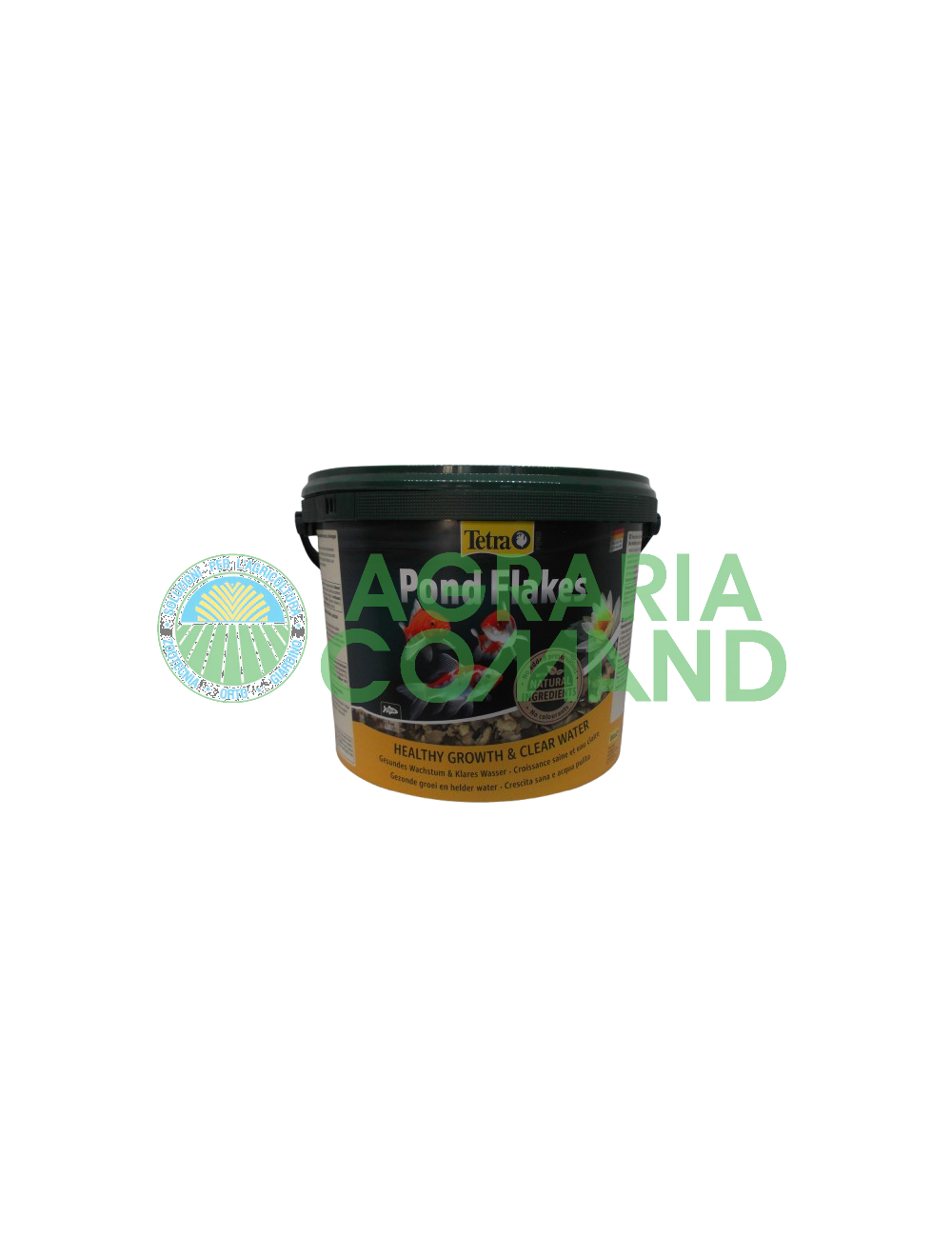 Tetra Pond Flakes, seau de 10 litres. Tetra Pond Flakes, seau de 10 litres.
