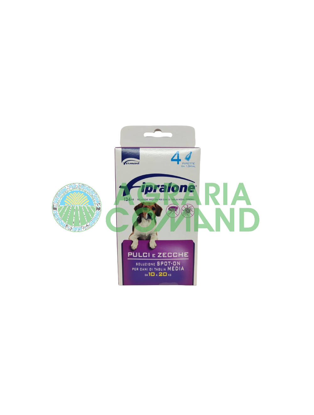 Fipralone formevet 10-20 kg chien Fipralone formevet 10-20 kg chien
