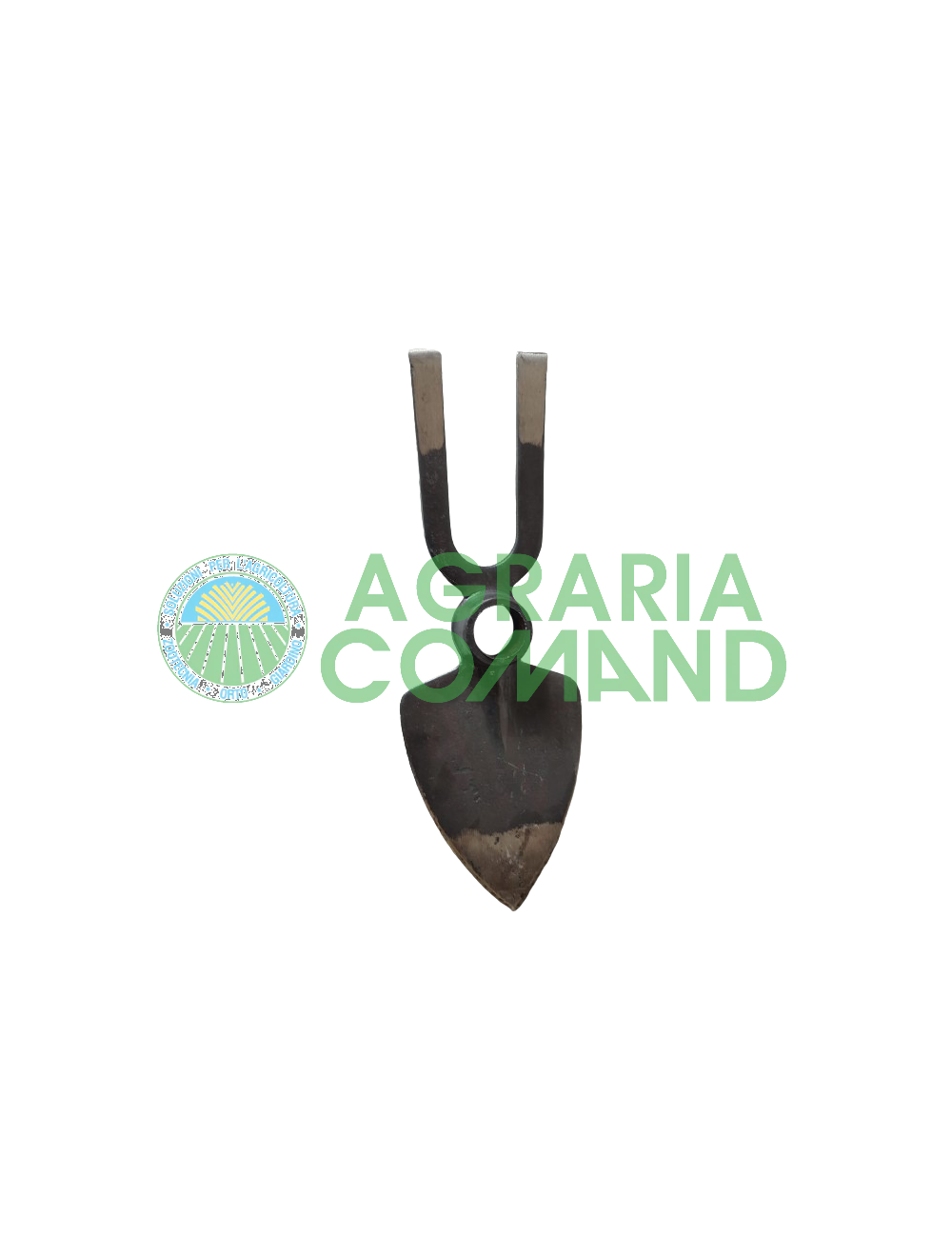 Houe en forme de cœur sans manche diamètre 3 cm Houe en forme de cœur sans manche diamètre 3 cm