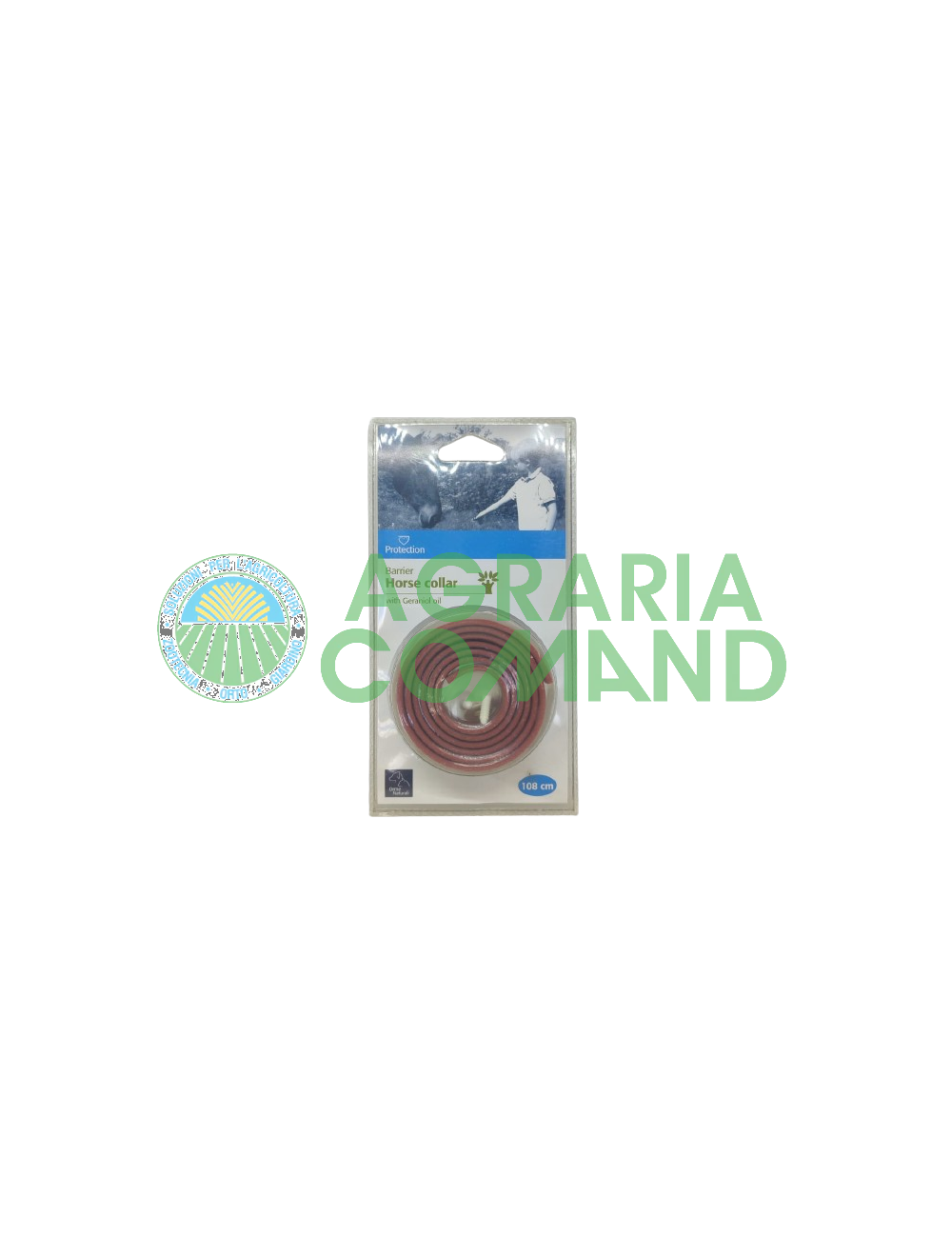 Collier de cheval à l'huile de géranium 108 cm Collier de cheval à l'huile de géranium 108 cm