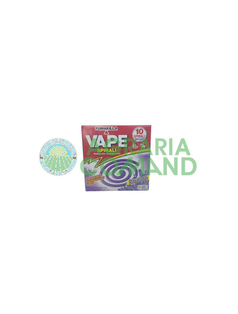 spirales de vape lavande 10 pièces