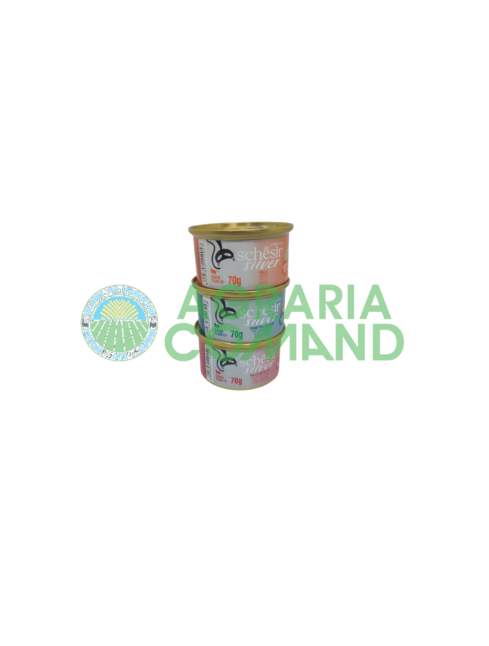 Schesir complete silver senior cat Schesir complete silver senior cat