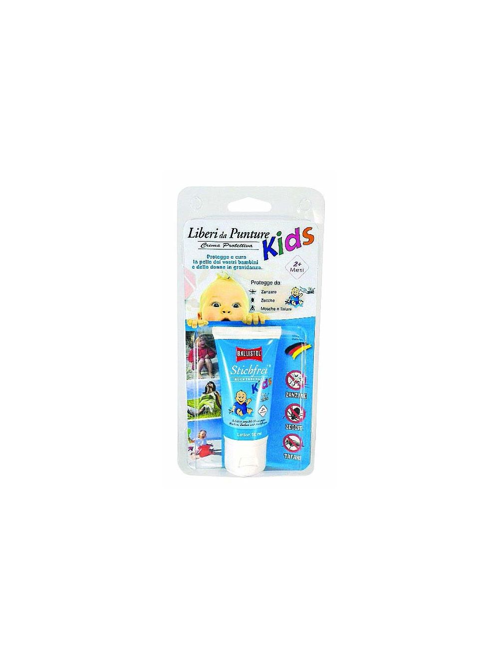 Crème balistique pour enfants