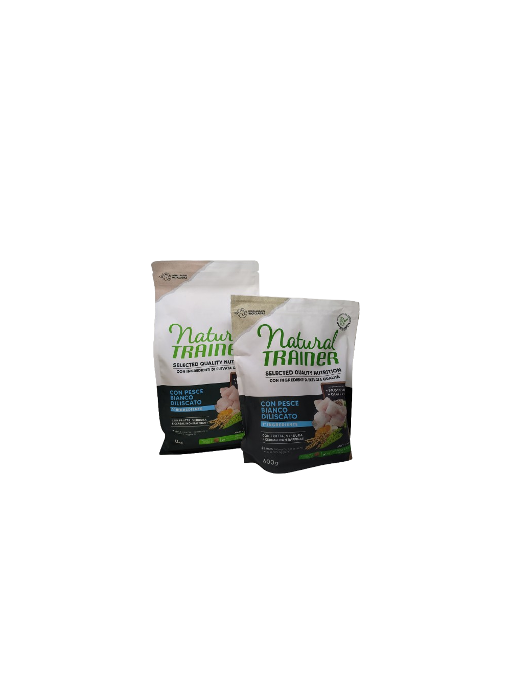 Pack Natural Trainer poisson blanc dilué Pack Natural Trainer poisson blanc dilué