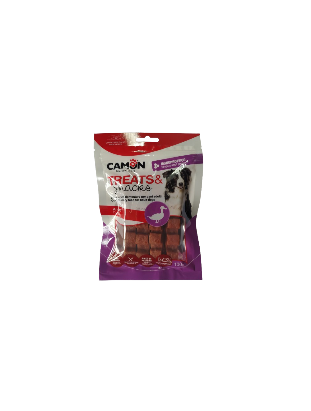 Camon Treats & Snacks Snacks au canard pour chiens Camon Treats & Snacks Snacks au canard pour chiens