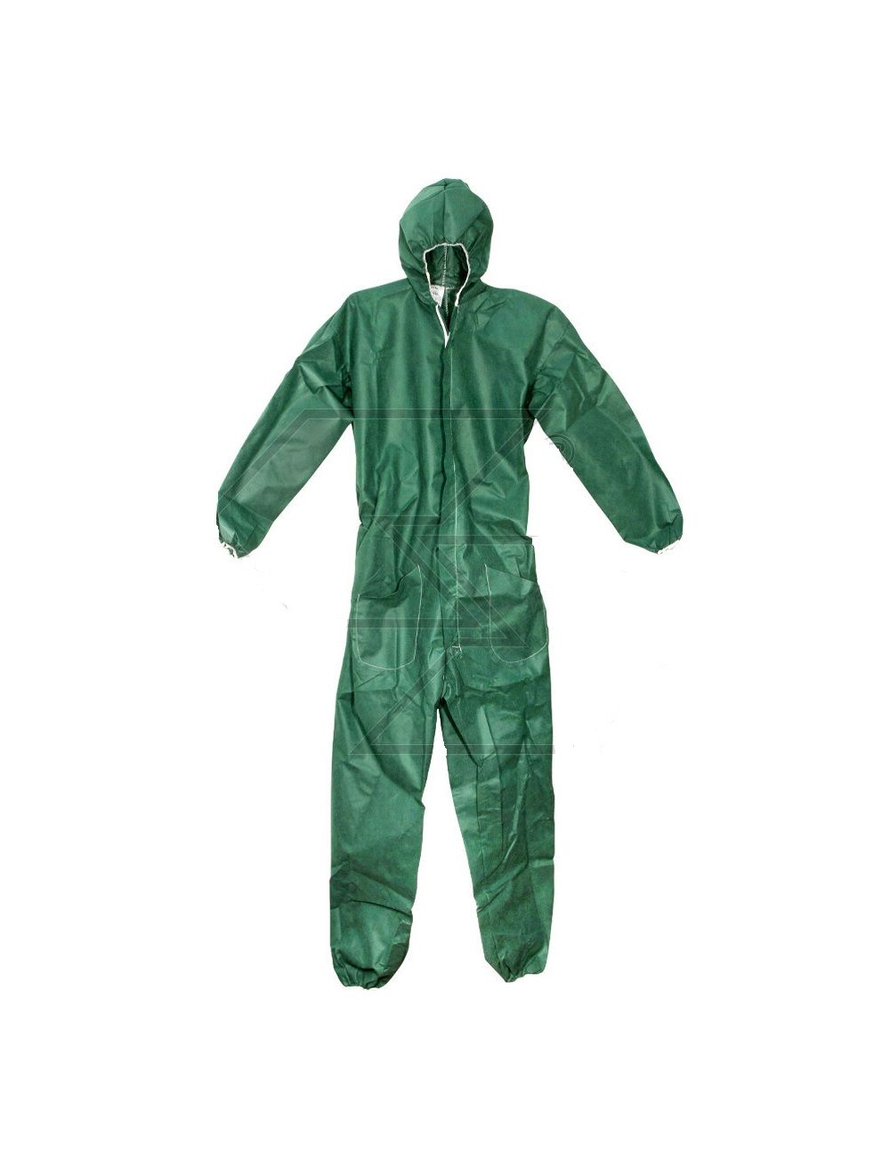 Combinaison jetable en polypropylène vert Combinaison jetable en polypropylène vert