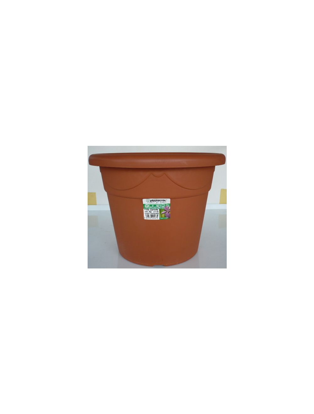 corintus vase en terre cuite 30 cm.