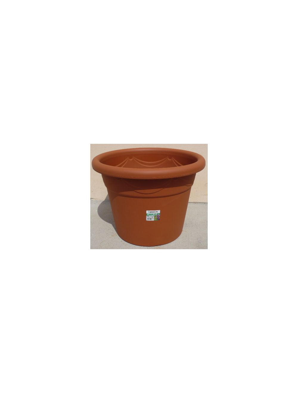 Vase Corinth 46 cm terre cuite