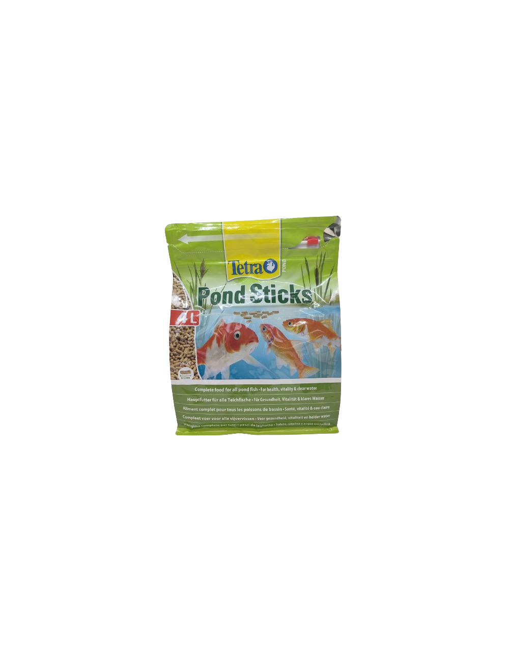 tetra pond sticks 4 litres koi et poissons d'étang
