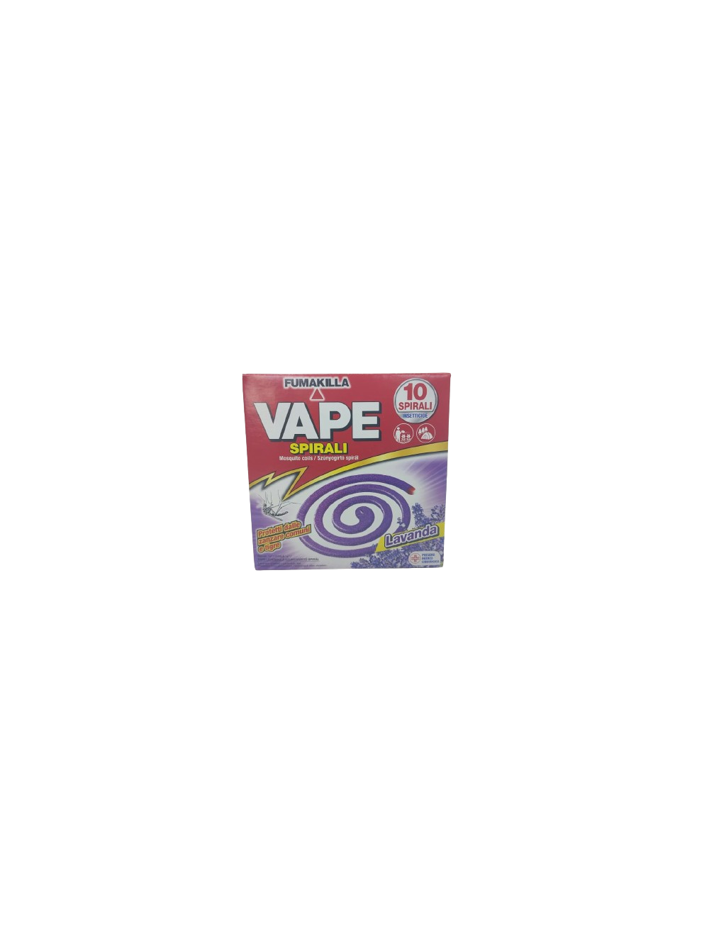 spirales de vape lavande 10 pièces