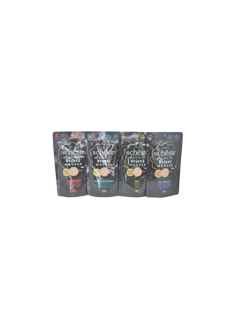 Schesir mousse velours chat adulte